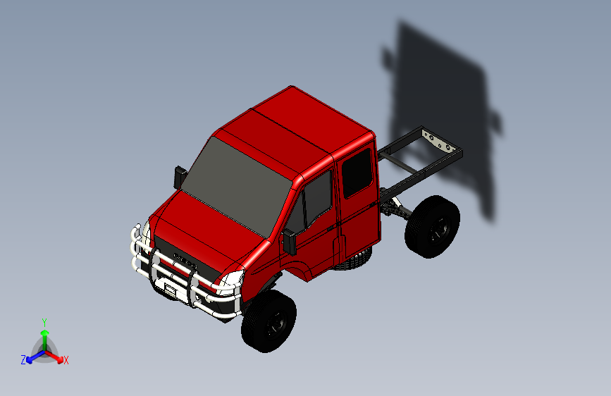 B3002094-依维柯 Daily 4 x 4 55S17DW 驾驶室