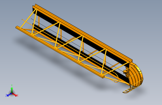 B3002105-塔式起重机 -起重机吊杆最后-