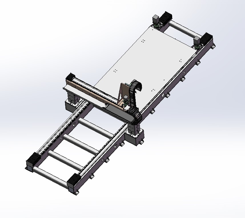 A4 龙门式三维激光切割机