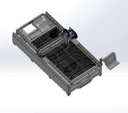 A3 激光切割机齿条式