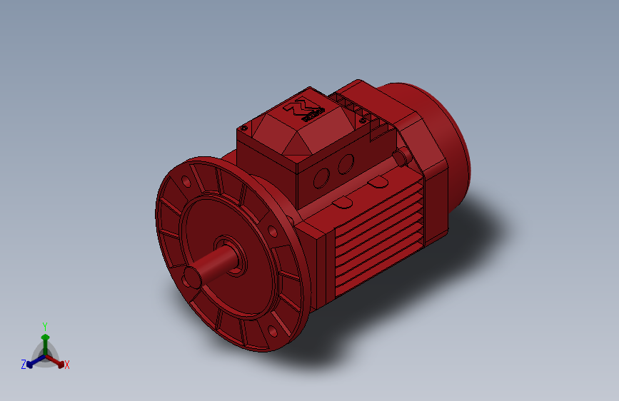 XMRV040-090型蜗轮蜗杆减速机[XMRV075╱30╱FA1╱90B5╱B3╱YS-1.1-4P]_IEC电机