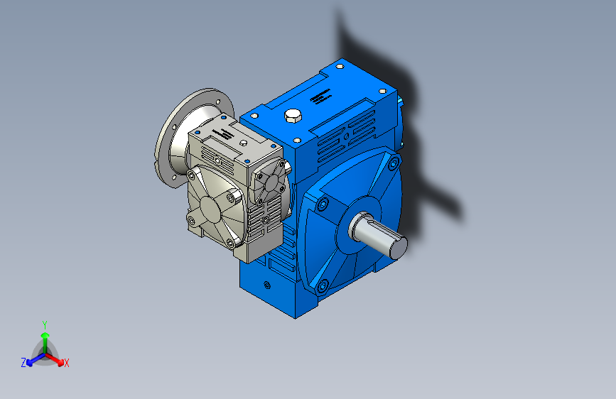 WPED型蜗轮蜗杆减速机型号60-100_60-100B1-2000.37