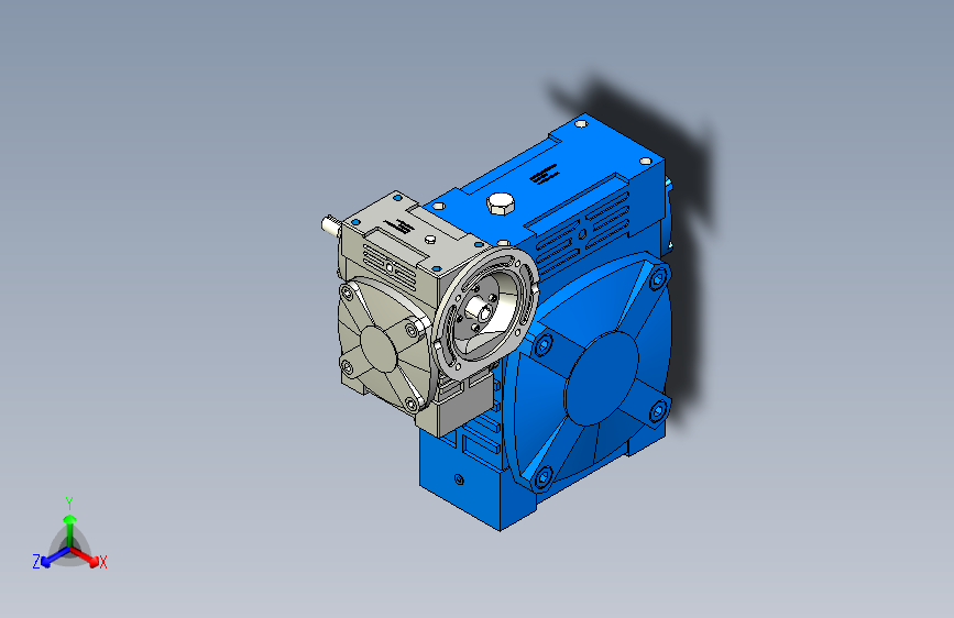 WPED型蜗轮蜗杆减速机型号70-120_70-120D1-8000.37