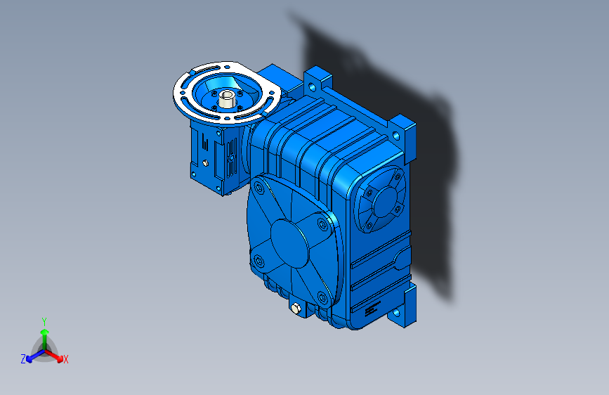 WPEDX型蜗轮蜗杆减速机70-120_70-120A1-2000.75