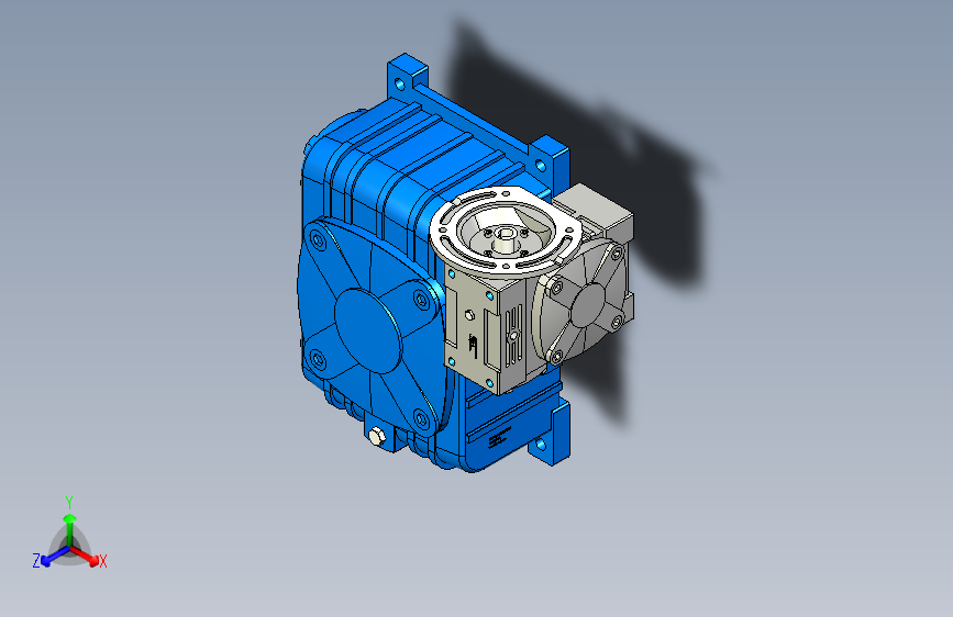 WPEDX型蜗轮蜗杆减速机80-135_80-135B1-8000.75