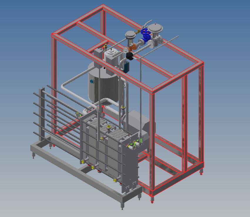 A3002304-5TPH牛奶灭菌器