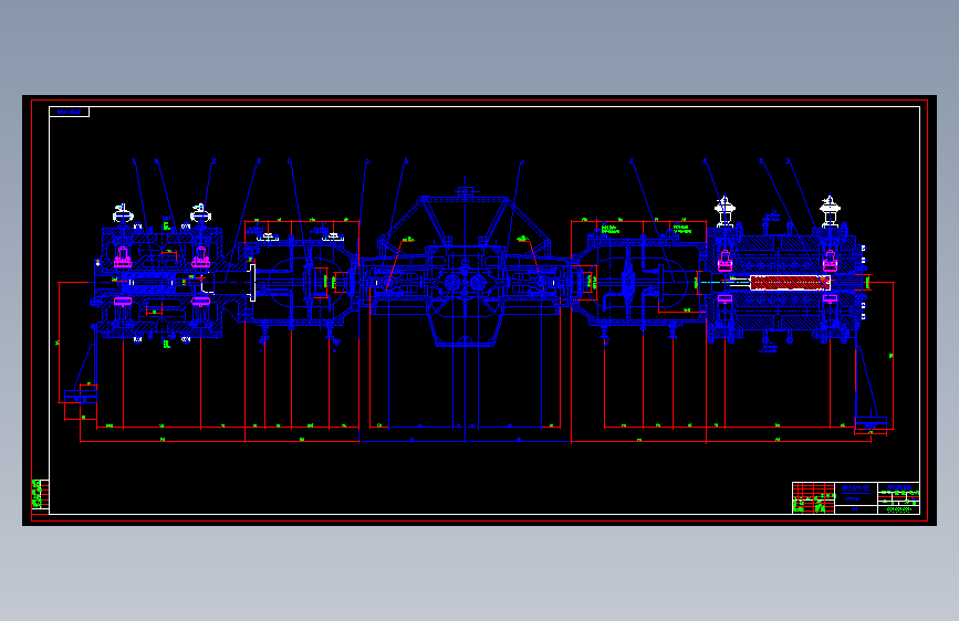 新鲜氢气压缩机图纸