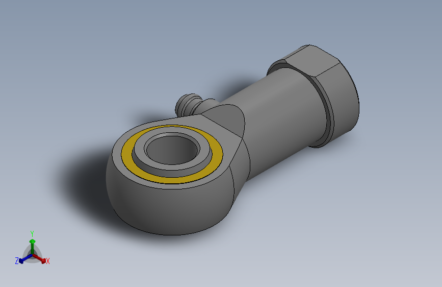 鱼眼接头 F-M10X125U[亚德客]