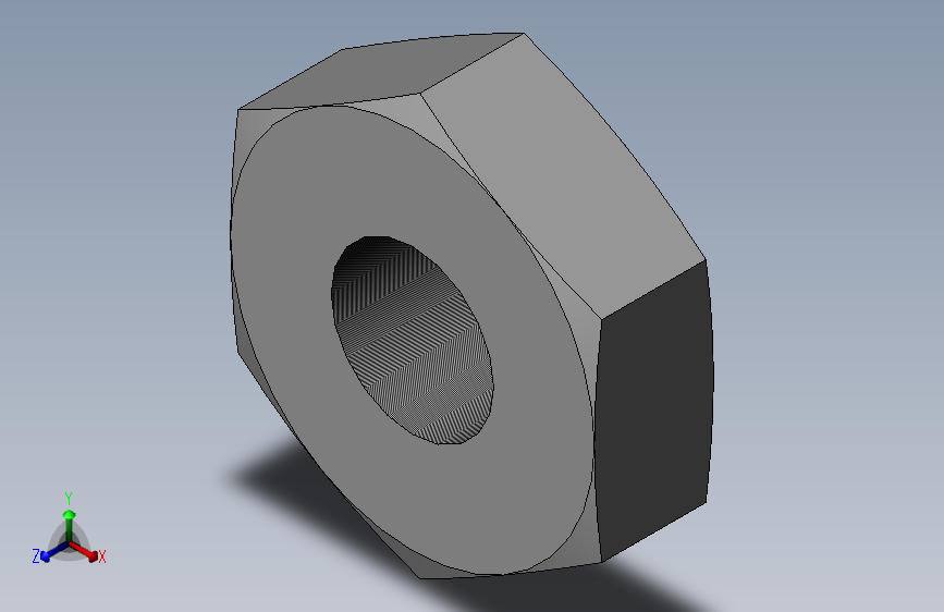 GB╱T 6174-2000[六角薄螺母 无倒角M3]
