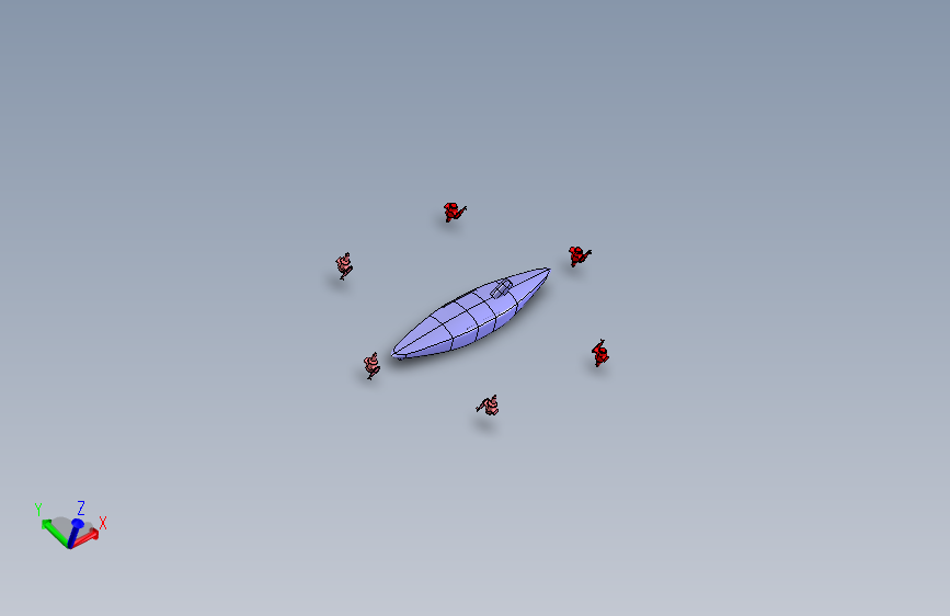 带有倾斜旋翼系统货机   Catia