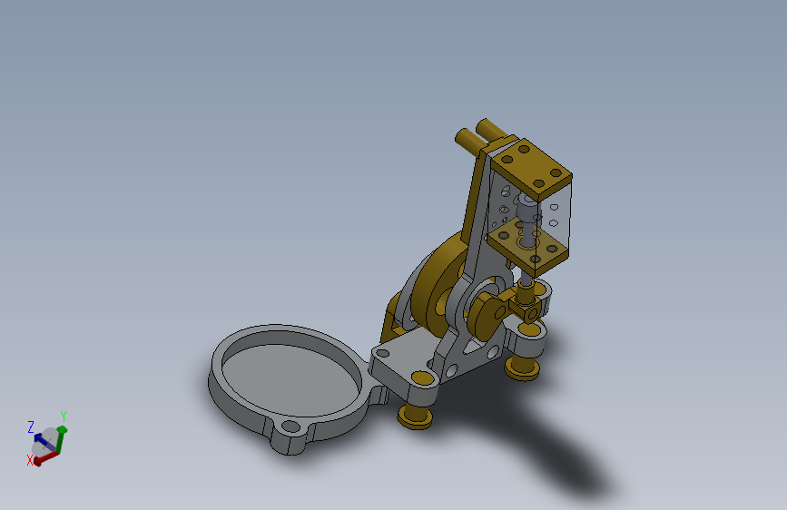 小型双作用蒸汽机 sw16