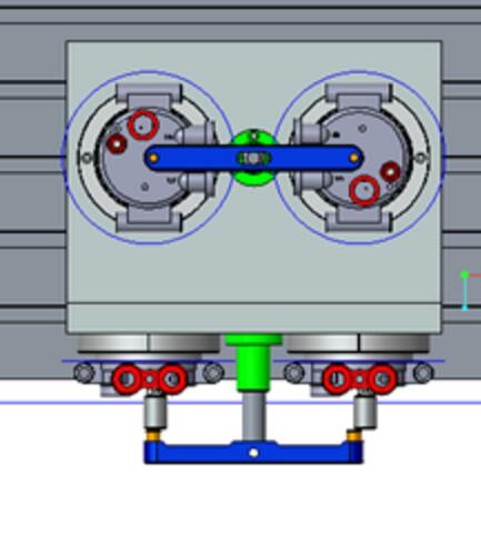 汽车空调压缩缸体和缸盖双工位液压夹具