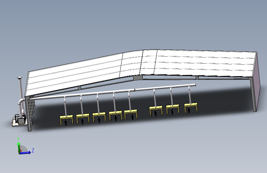 焊接机器人抽风系统