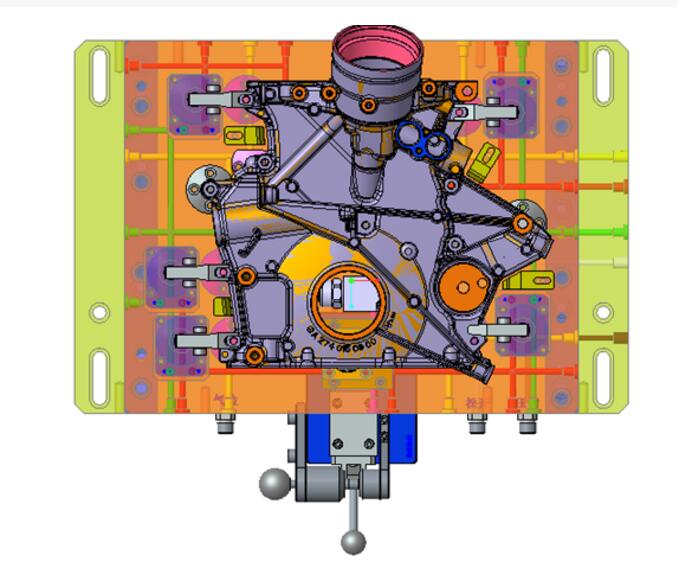 日产第二序液压夹具