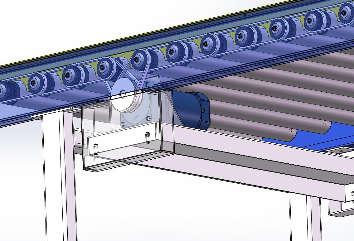 1.5米多楔带辊道线
