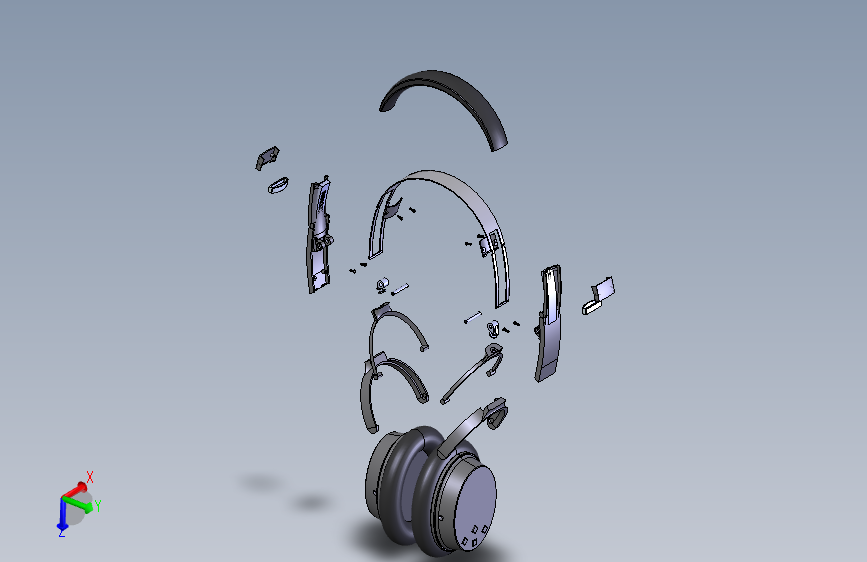 NC35头戴式耳机 stp