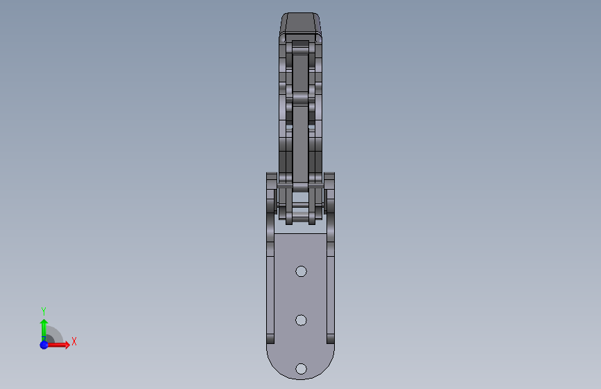 欠驱动仿生手指 STEP格式