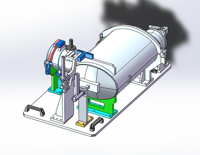 手动箱体焊接工装夹具