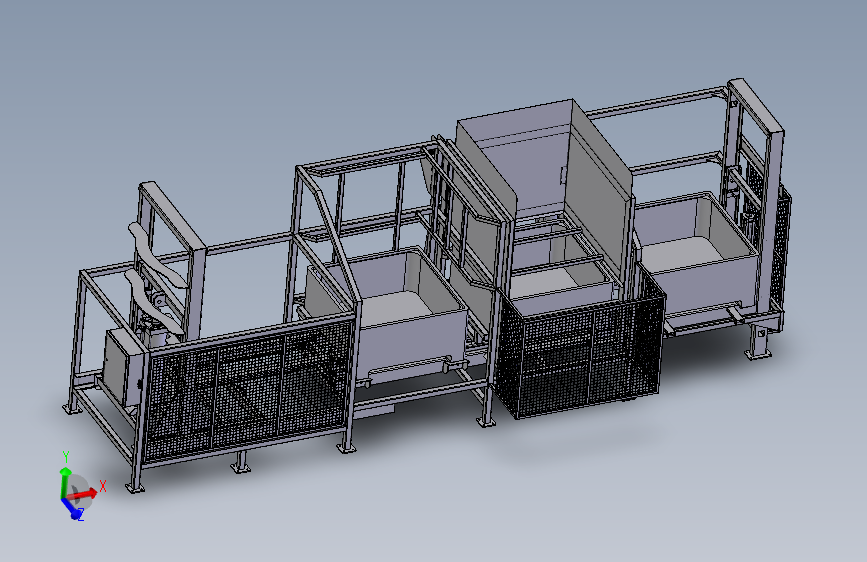 托盘输送系统 STEP格式