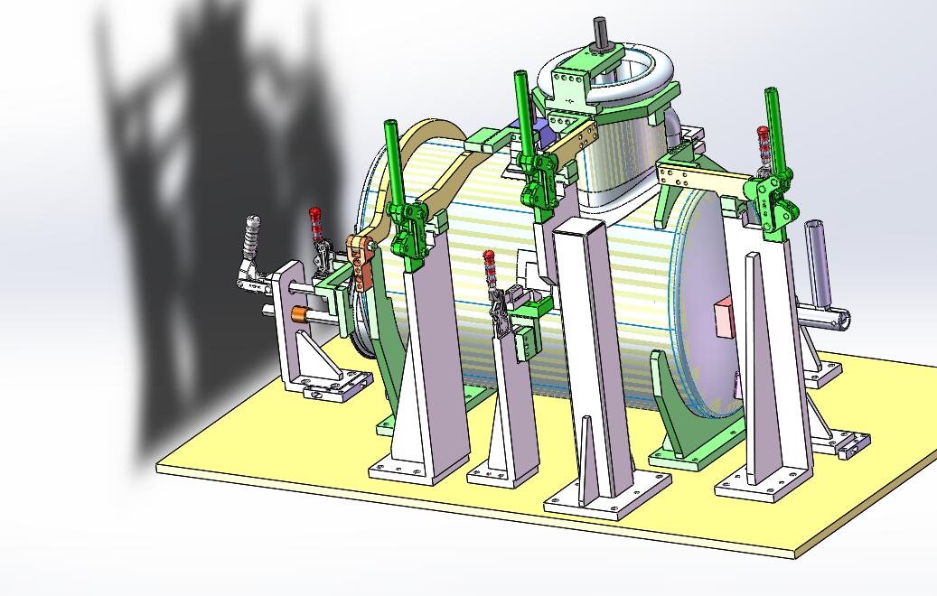 箱体焊接工装夹具