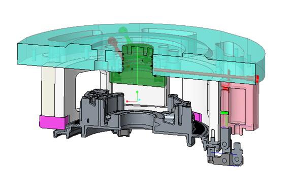 自制高速分配器车床工装夹具