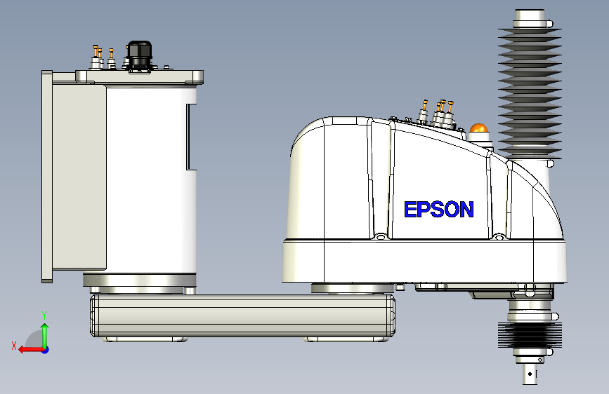 爱普生机器人Epson_G6-551DW 背面视图