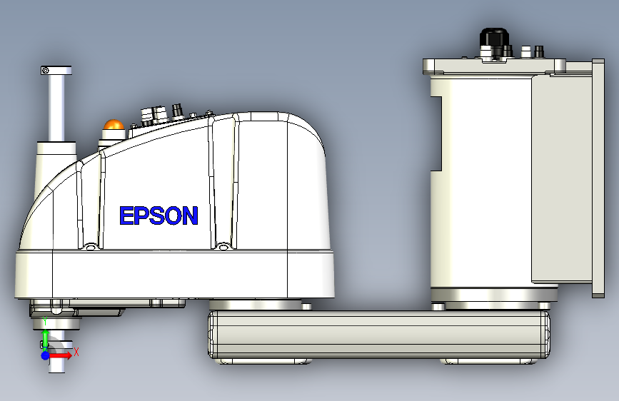 爱普生机器人Epson_G6-551SW 正面视图