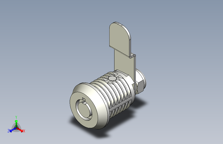 钣金机箱通用锁头