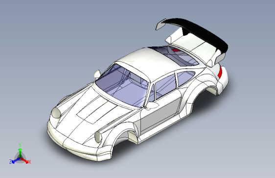 保时捷RWB 911 Turbo车架