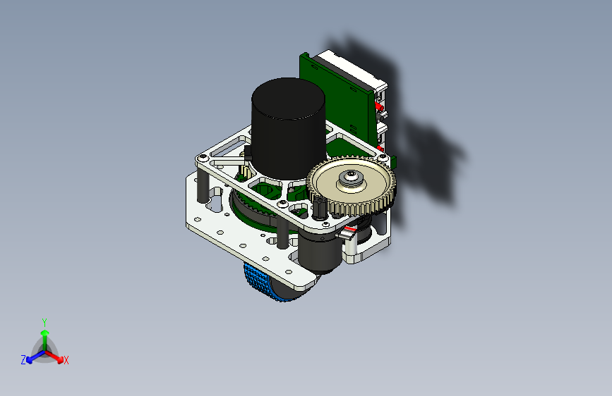 变向转向轮机制设计模型