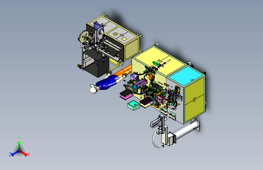 卡扣组合生产线