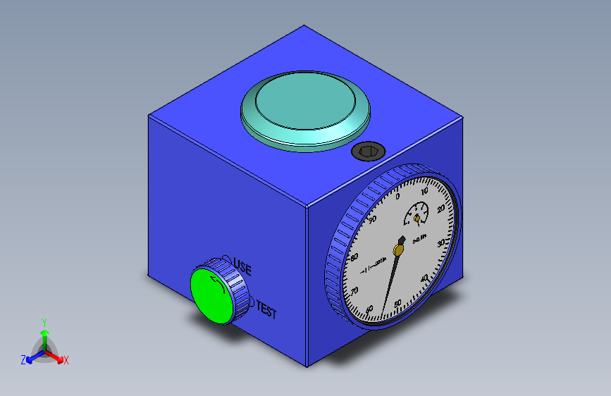 刻度旋钮对正仪