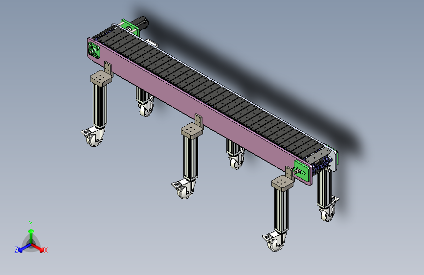 快递分拣流水线