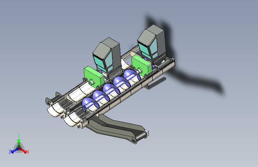 矿石螺旋输送机