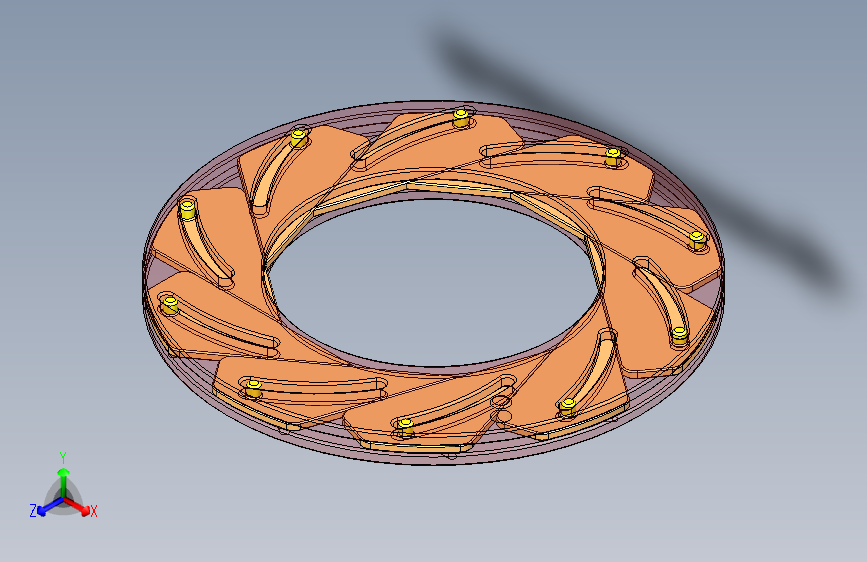 类似于相机快门的开合机构