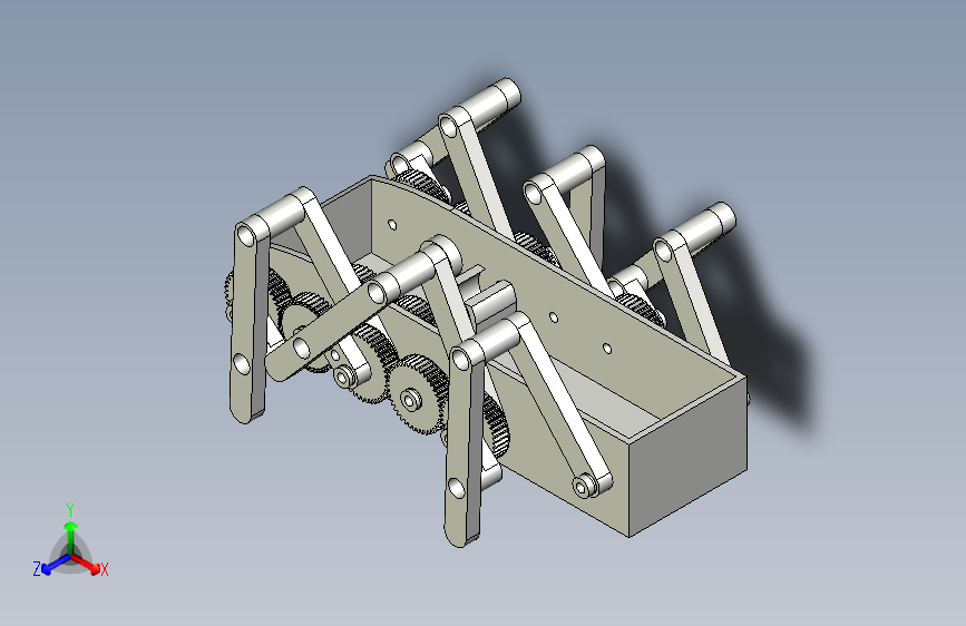 六足行走机器人