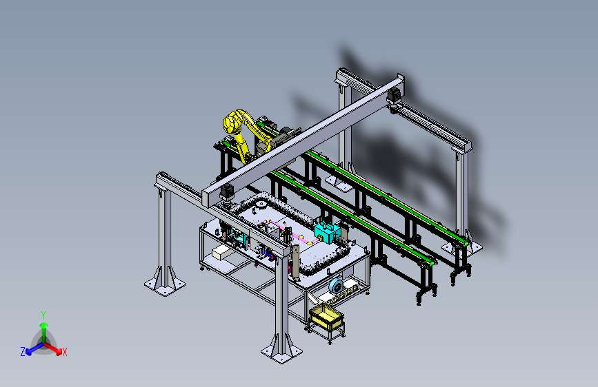 龙门桁架机器人 54275