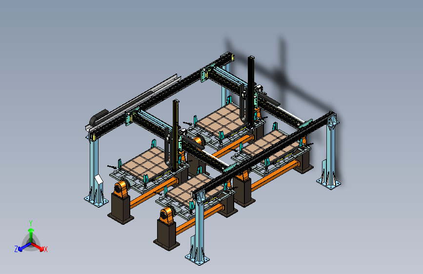 龙门坐标焊接搬运机械手