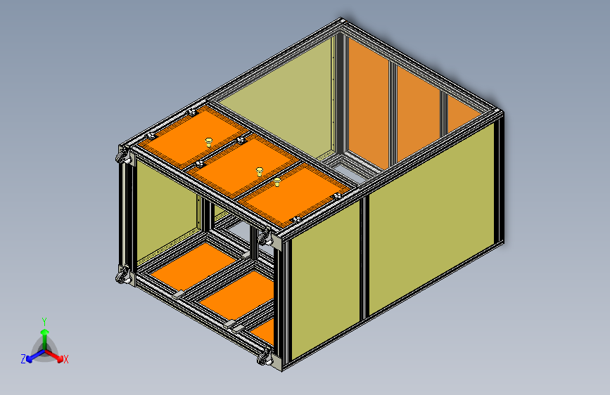 铝型材自动化设备框架