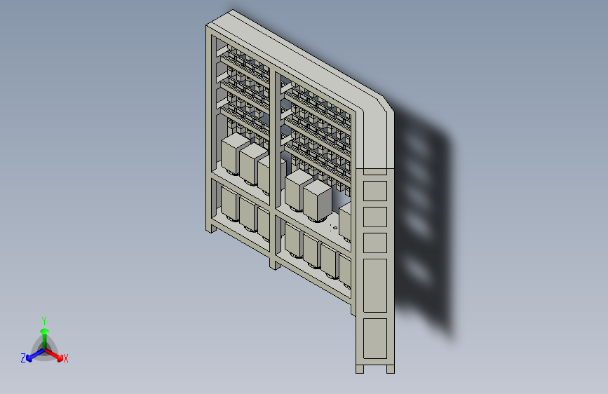模具自动化铜工模仁工具料架