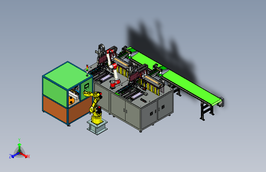 面板开关自动装配线