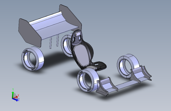 方程式赛车概念 stp
