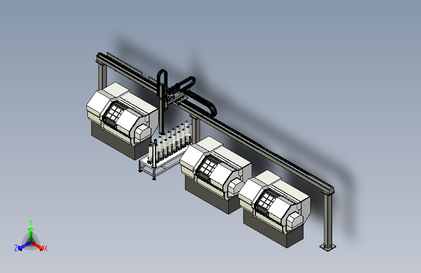 三轴悬臂桁架机械手