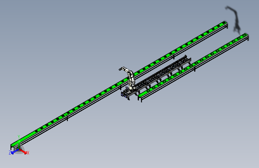 手机壳与盒体的机械手装配模拟