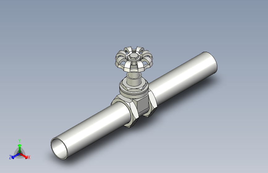 水管阀门三维模型