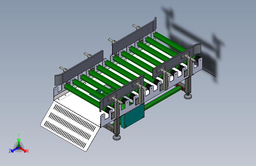 水果分拣传送机