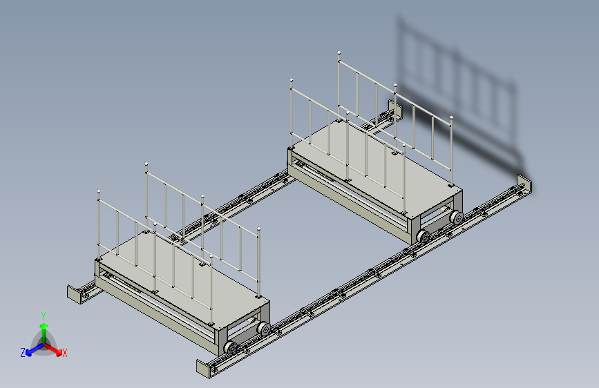 水平行走机构案例