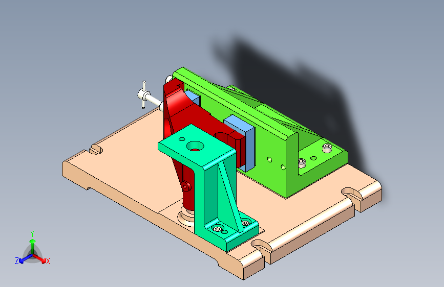 尾座体零件钻φ14孔的工艺钻床夹具设计