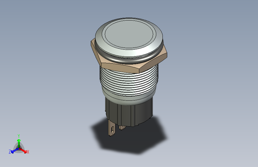 B2002478-2极按扭开关