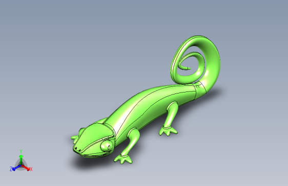 B2002490-Chammy - Algix 变色龙吉祥物